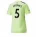 Billige Manchester City John Stones #5 Tredjetrøye Dame 2022-23 Kortermet